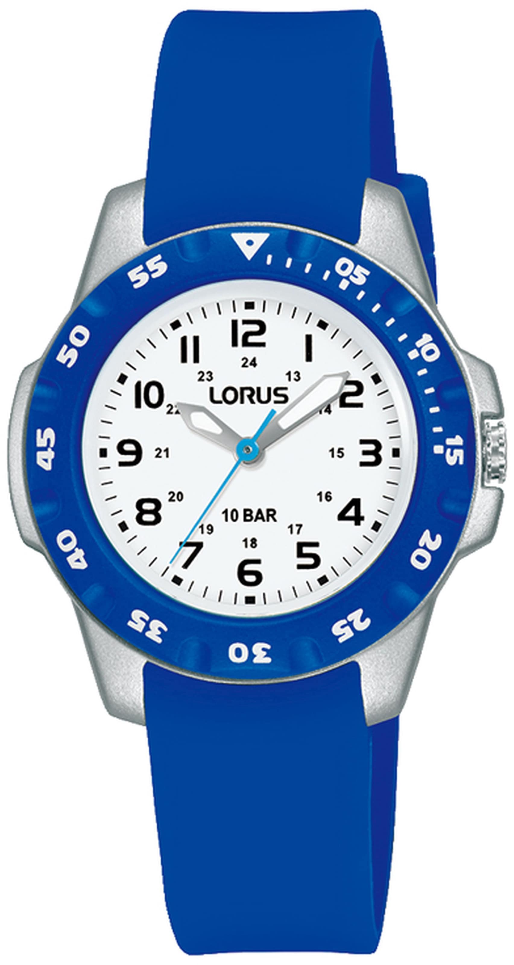 LORUS Analog Watch in Blue: front
