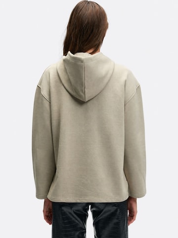 EthiquetSweater majica 'Kapuzenpullover' - bež boja