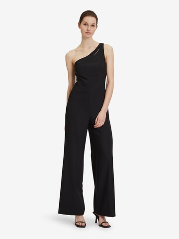 Tuta jumpsuit di Vera Mont in nero: frontale