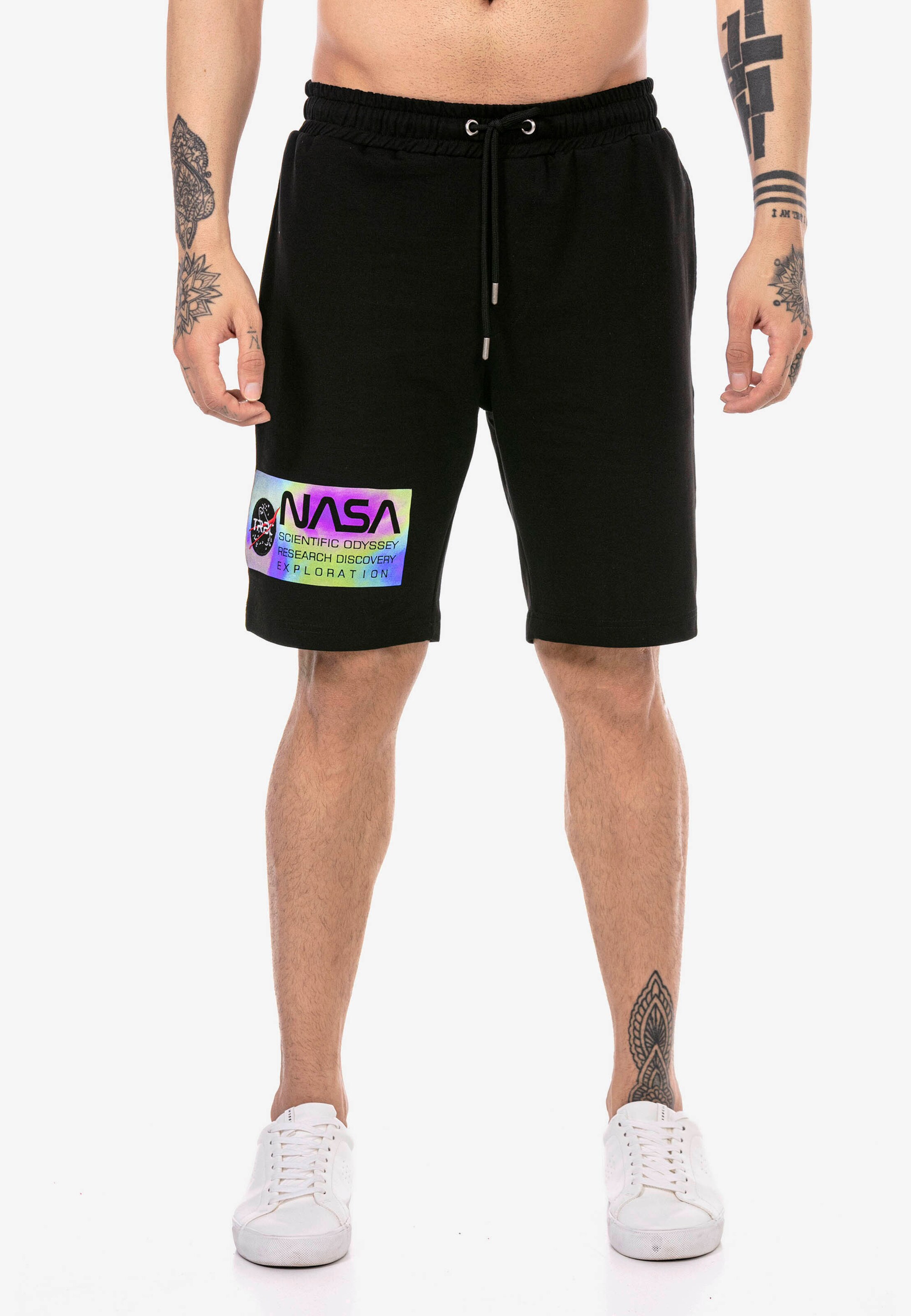 Männer Redbridge Bekleidung Redbridge Sweatshorts 'Byfleet' in Schwarz - LU36181 Männer Redbridge Bekleidung Redbridge Sweatshorts 'Byfleet' in Schwarz - LU36181
