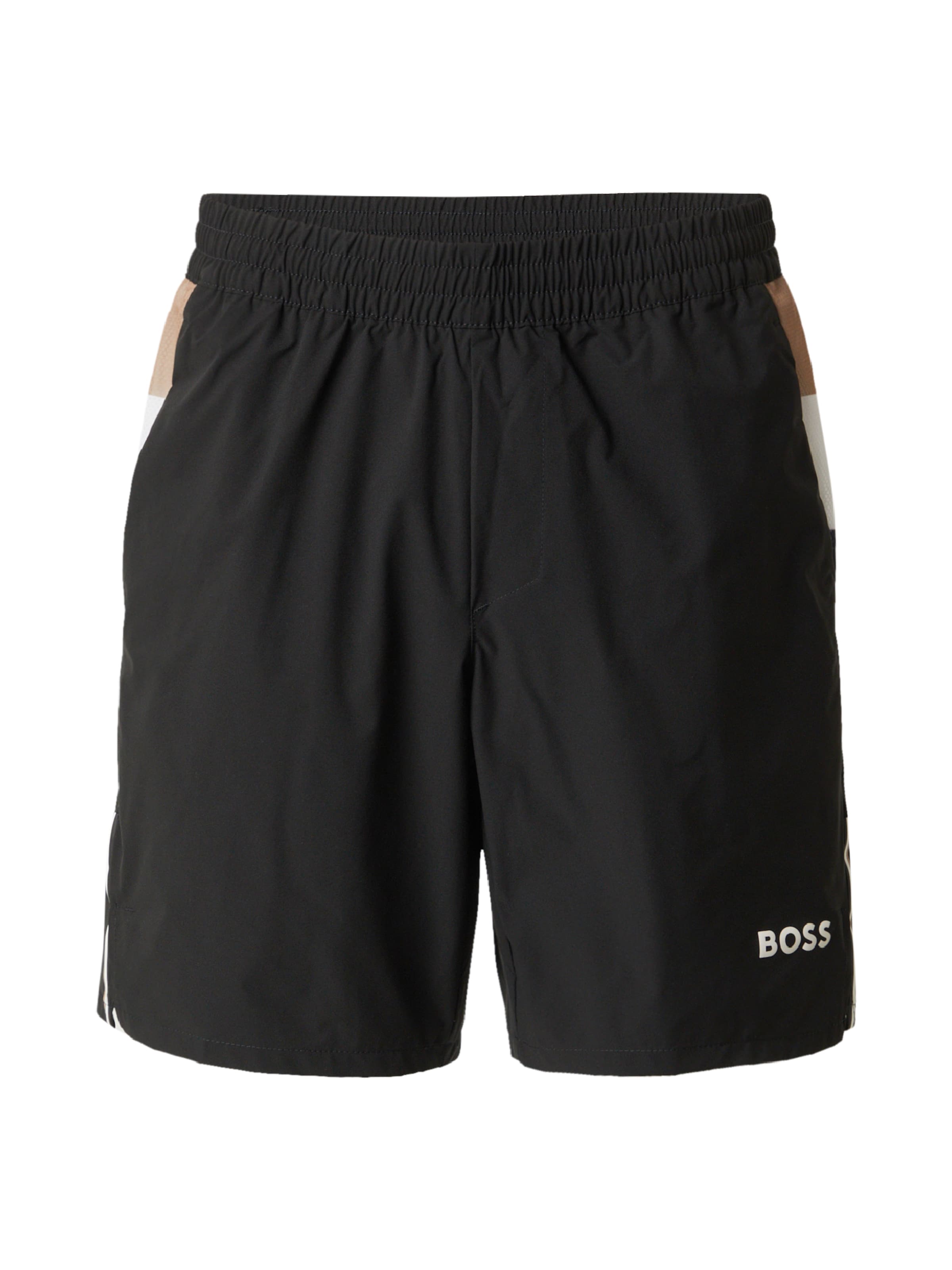 juoda BOSS Standartinis Sportinės kelnės 'S_T-Match': priekis