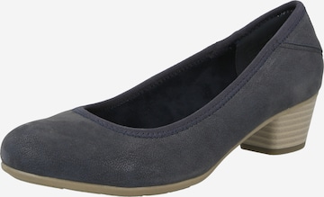 Pumps de la s.Oliver pe albastru: față