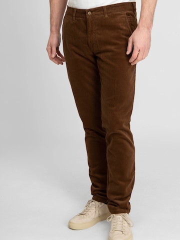 Suitable Regular Chino trousers 'Plato' in Brown: front
