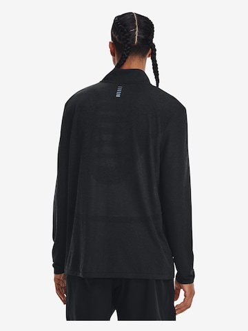 UNDER ARMOUR Performance Shirt 'Seamless Stride' in Black