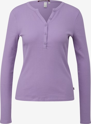 QS T-shirt i lila: framsida