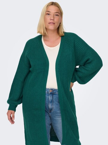 ONLY Carmakoma Knit cardigan 'Mirla' in Green