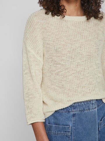 VILA Sweter 'Asita' w kolorze beżowy