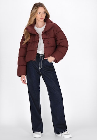 DreiMaster Maritim Winterjas in Rood
