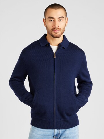 Polo Ralph Lauren Gebreid vest in Blauw: voorkant