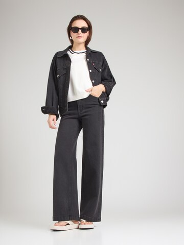 GAP Ohlapna forma Kavbojke 'SAVILLE' | črna barva