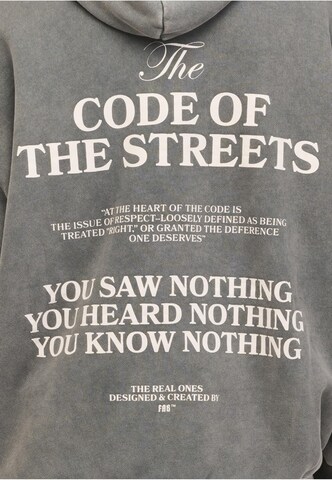 Sweat-shirt 'Fast and Bright Code' Fast & Bright en gris
