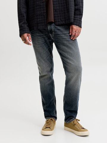 JACK & JONES - regular Vaquero 'JJICLARK JJDUKE' en azul: frente