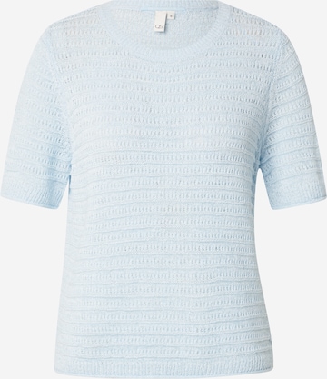 Pull-over QS en bleu : devant