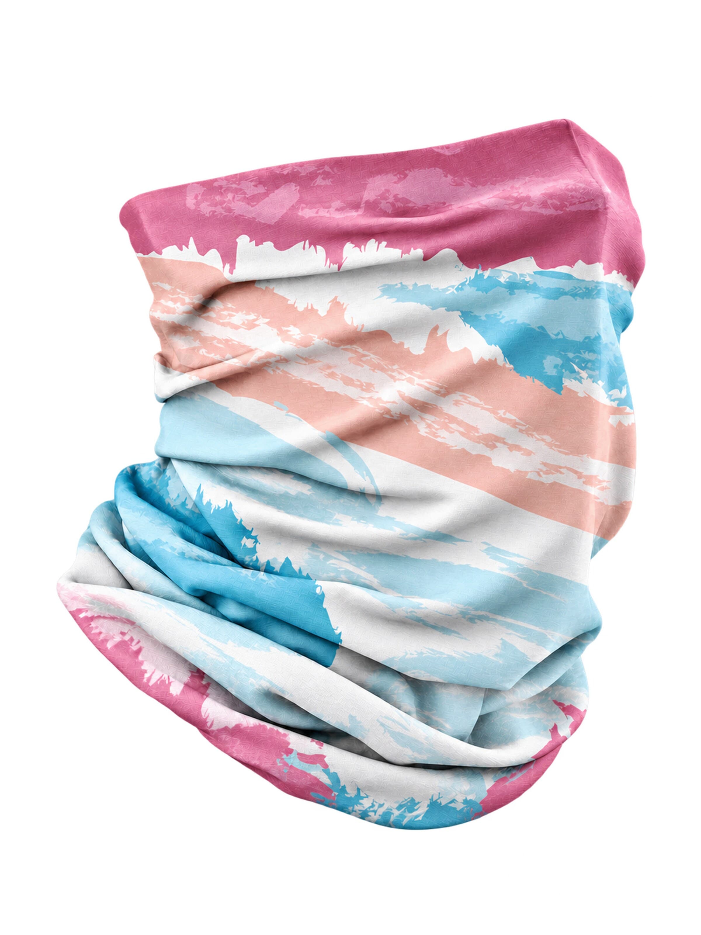 Rune Sports Scarf 'The Trailblazer | UV-Shield Ice Silk Performance Gaiter' in Pink: front