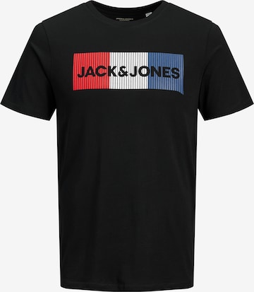 juoda JACK & JONES Marškinėliai: priekis