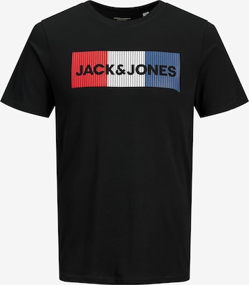 Maglietta di JACK & JONES in nero: frontale