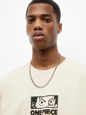 Pull&Bear T-Shirt in Beige