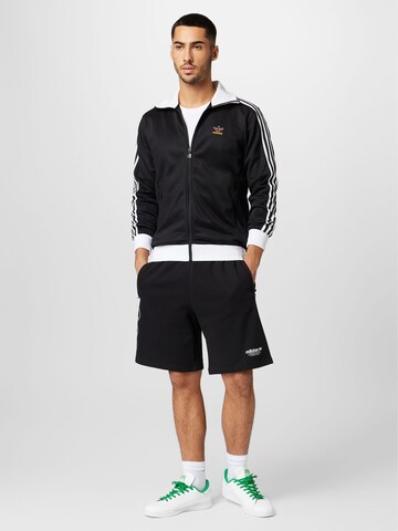 ADIDAS ORIGINALS Sweatvest 'Beckenbauer' in Zwart