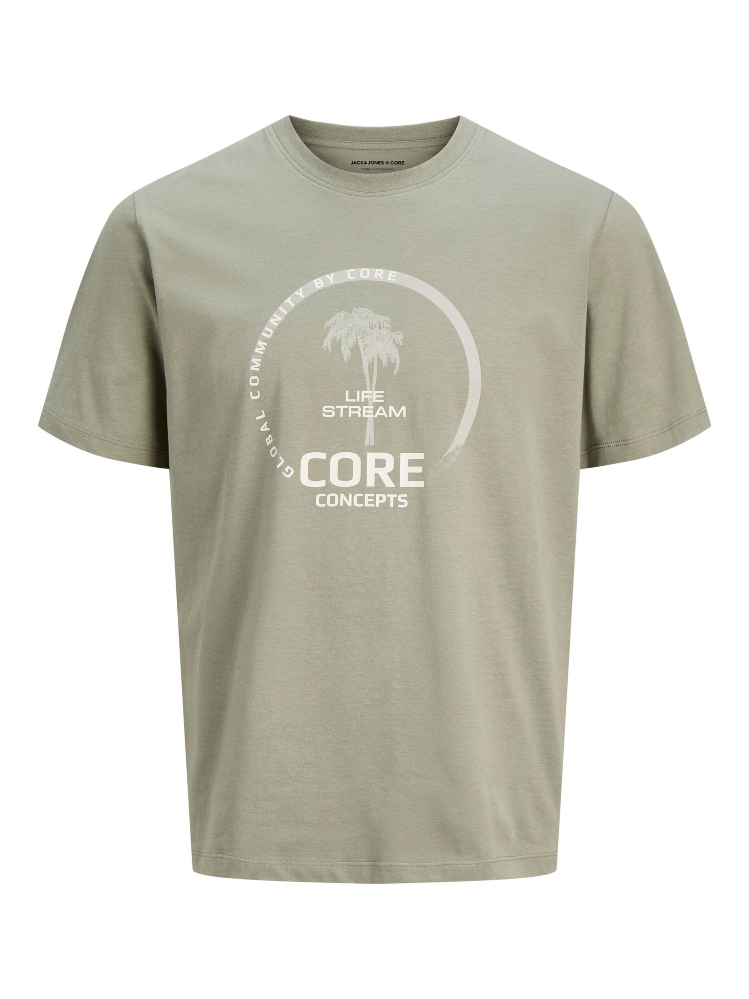 JACK & JONES Shirt in Grey: front