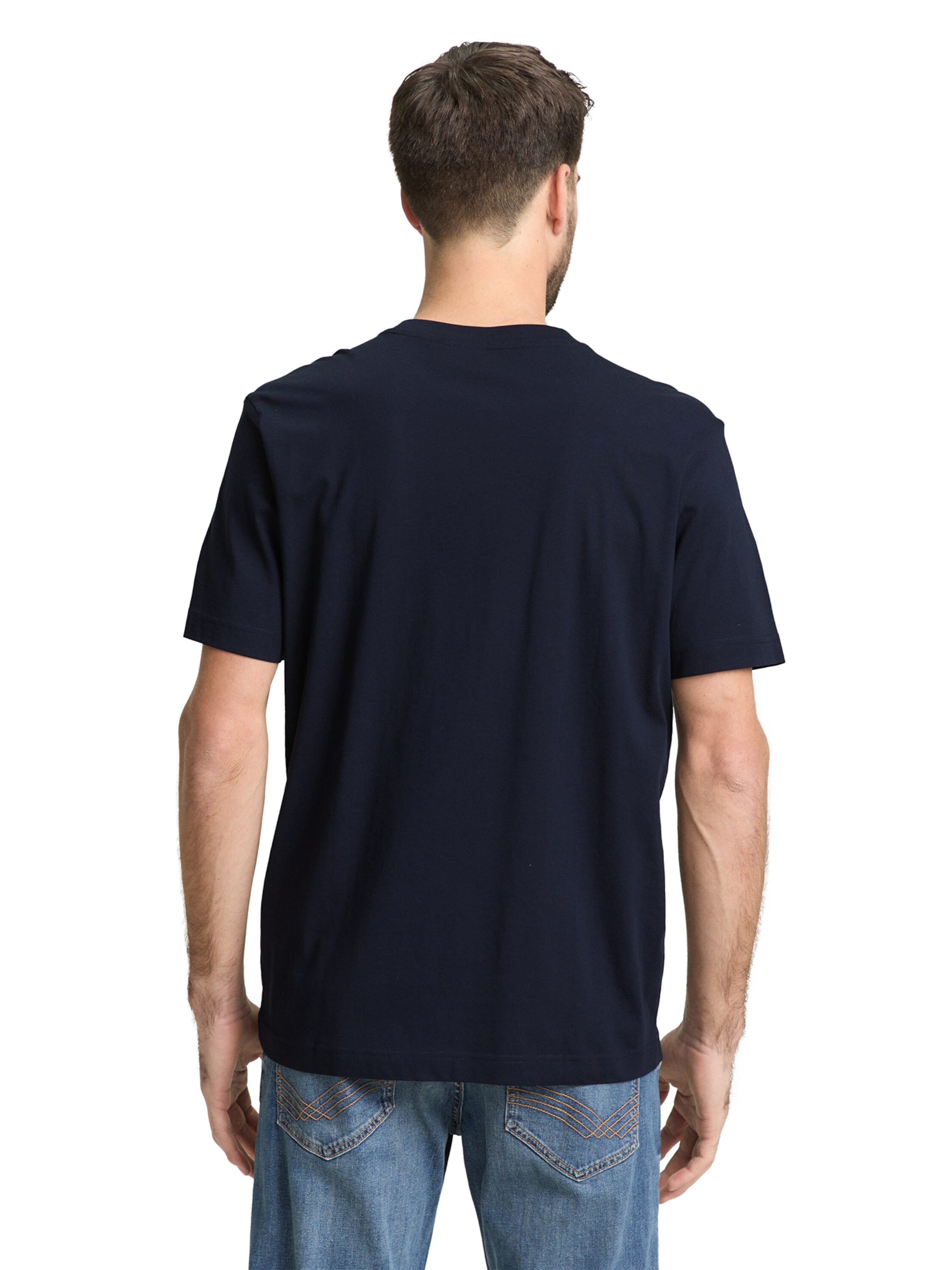 TOM TAILOR Tričko - Modrá