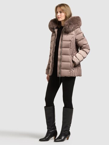 khujo Jacke 'Danida' in Braun