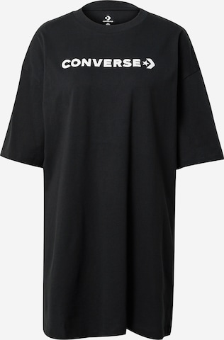 CONVERSE - Vestido en negro: frente