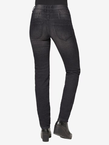 regular Jeans di Linea Tesini by heine in nero