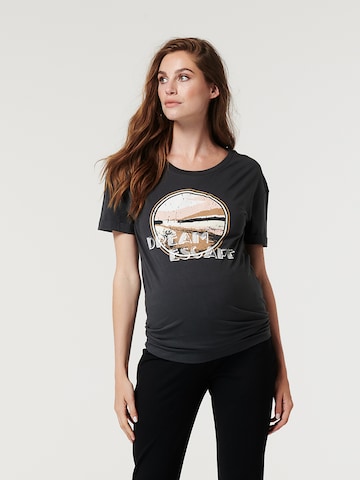 T-shirt 'Dream Escape' Supermom en gris : devant