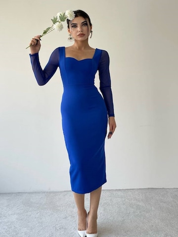WOMAN VISION Šaty – modrá: přední strana