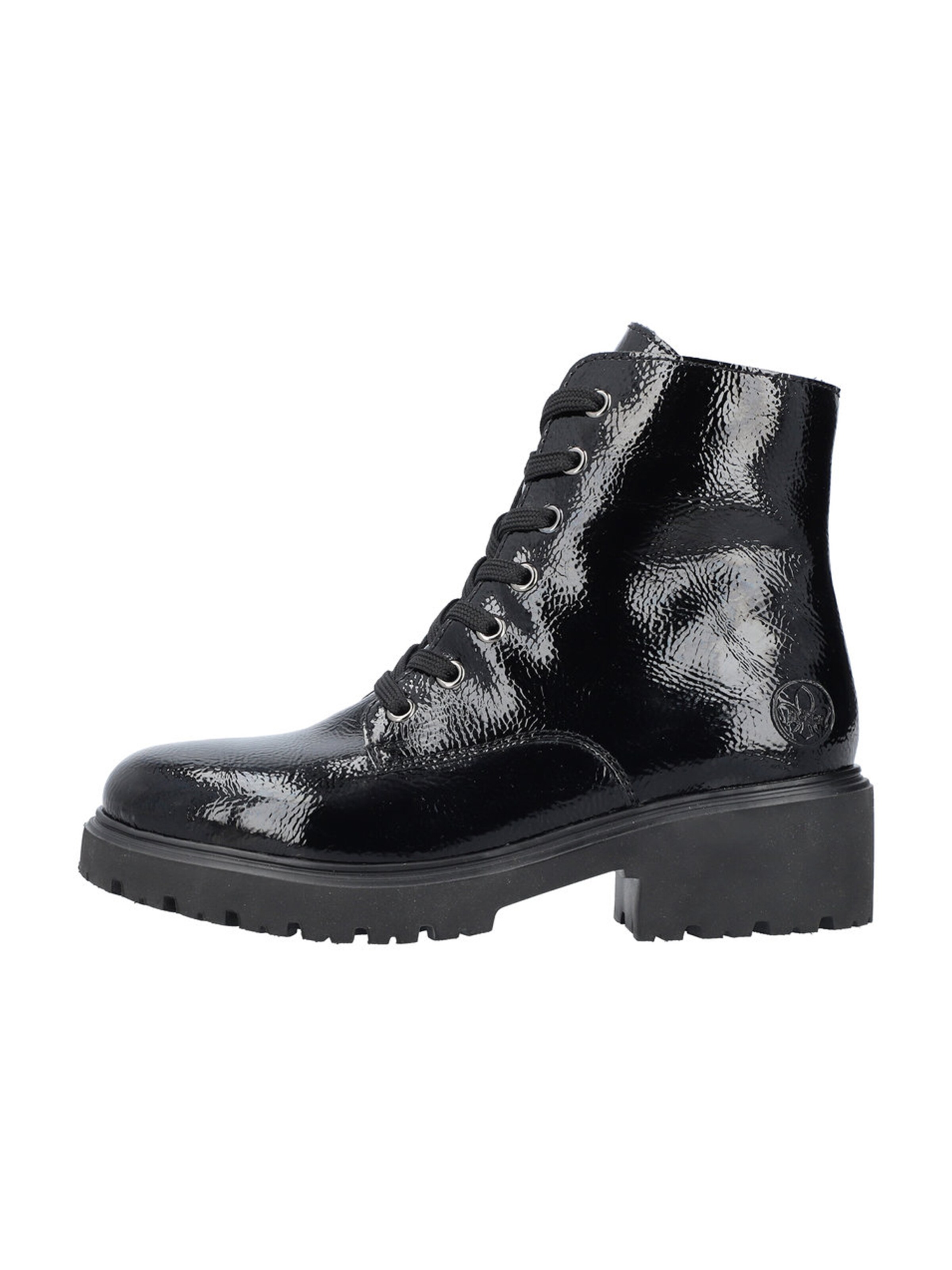 Bottines à lacets Rieker en noir