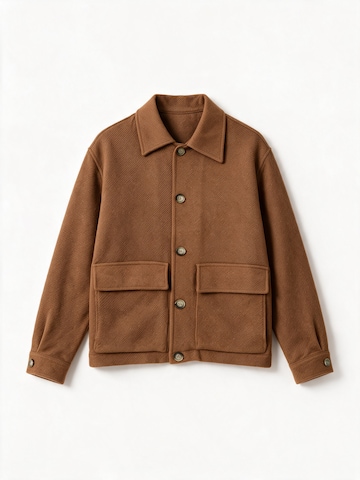 Veste mi-saison Antioch en beige : devant