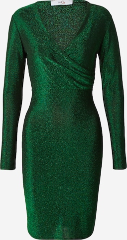 WAL G. فستان للمناسبات 'TONI' بلون أخضر: الأمام