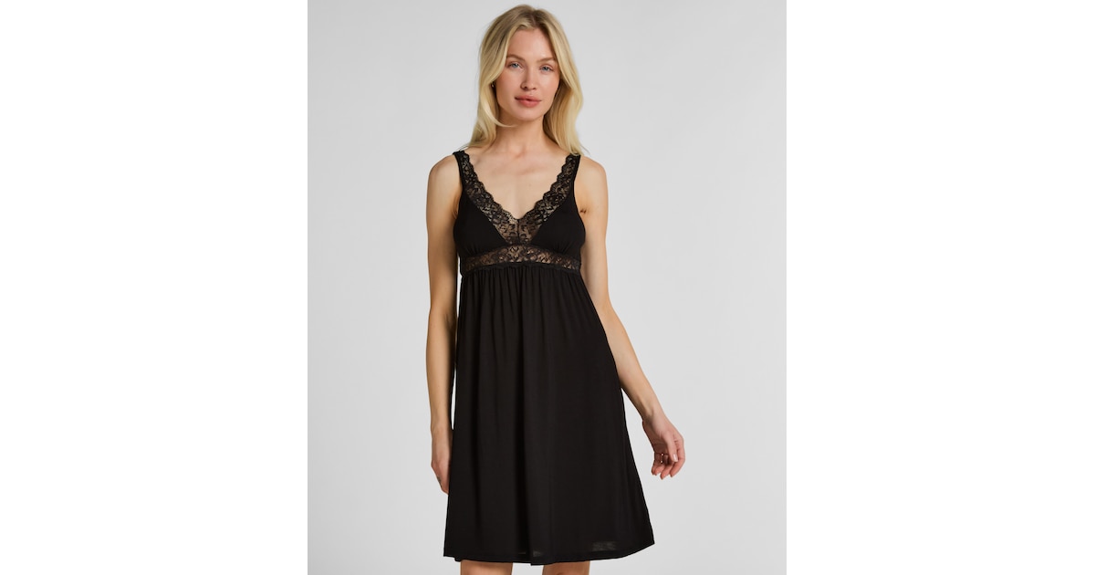 Hunkemöller Negligée in Schwarz | ABOUT YOU