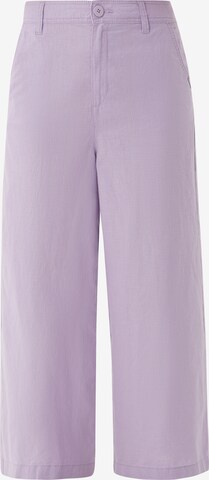 QS Broek in Lila: voorkant