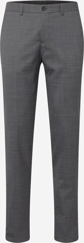 Regular Pantalon chino Lindbergh en gris : devant