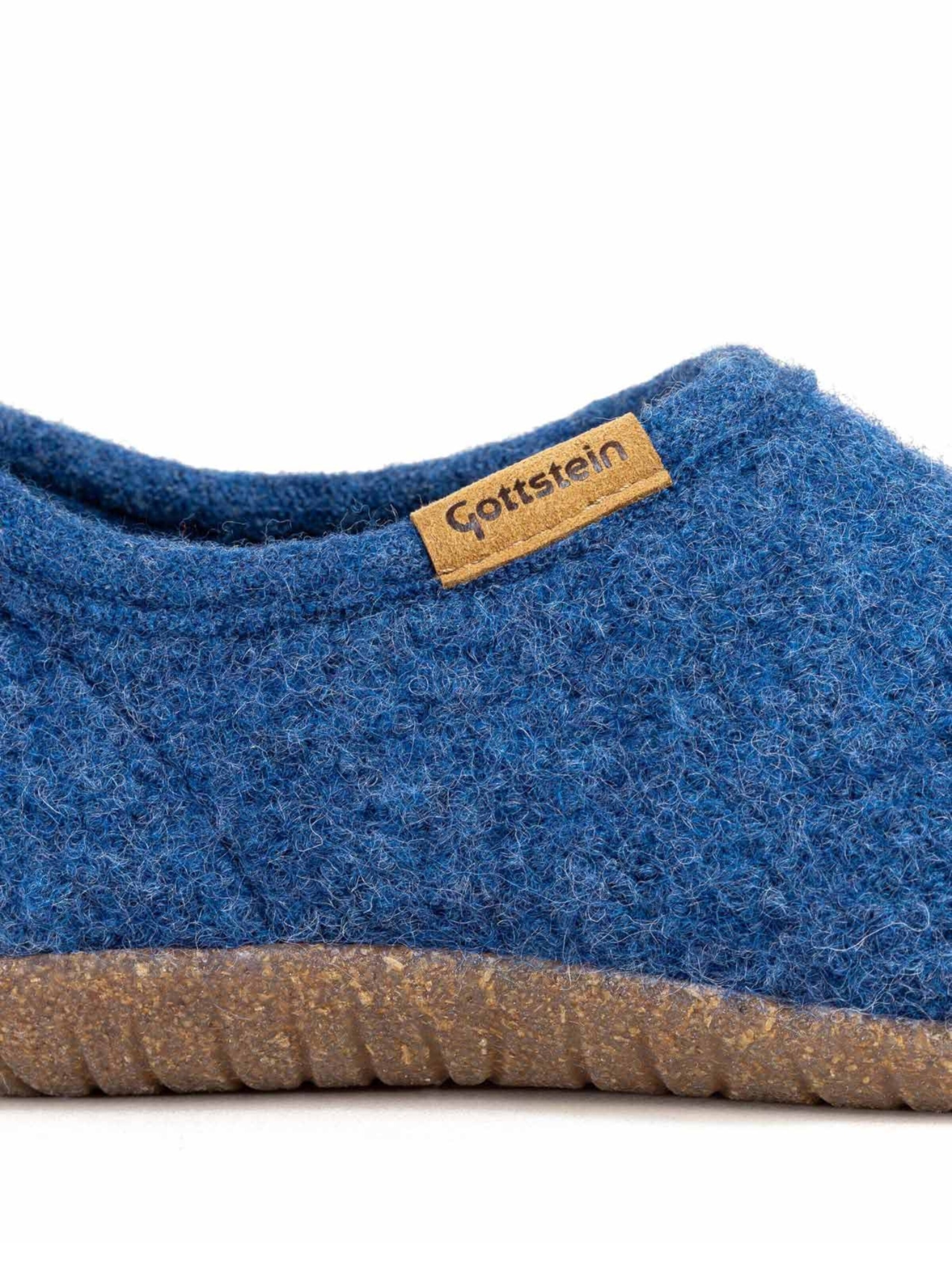 Gottstein Hausschuh 'Walkpantoffel Alpine Midcut RU'‌ in Blau