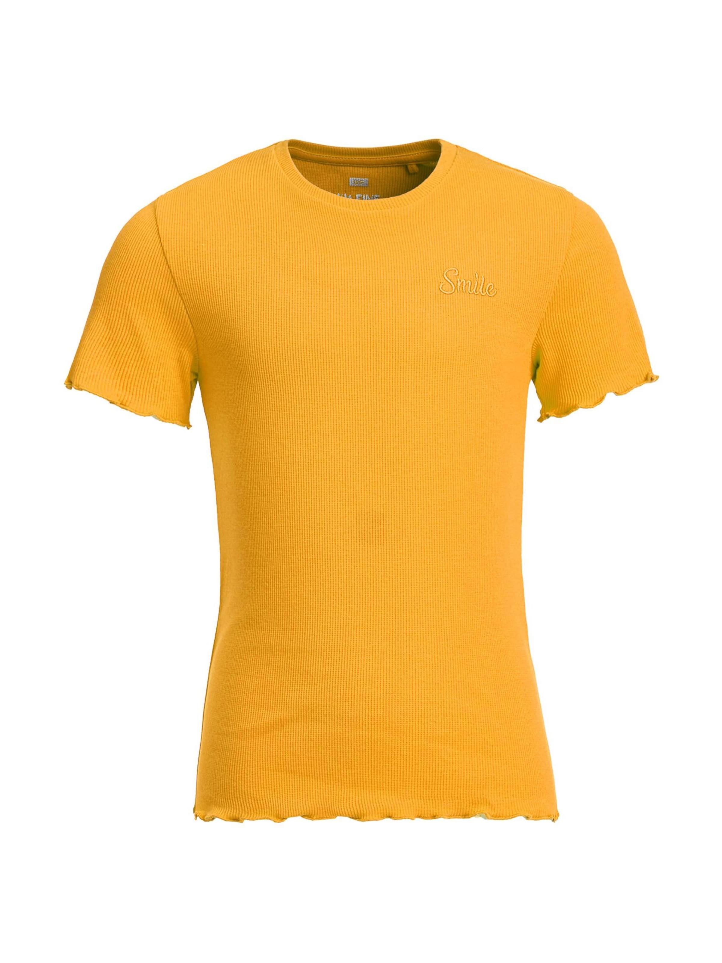 Maglietta di WE Fashion in giallo: frontale