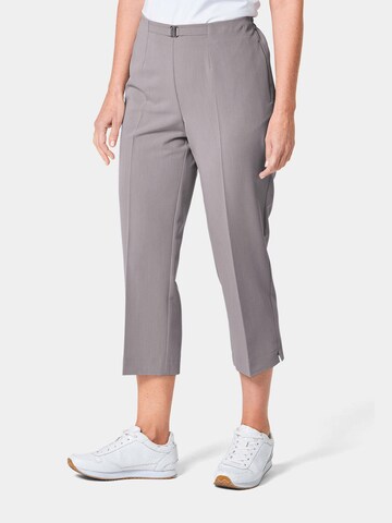 Goldner Regular Pants 'Martha' in Beige: front