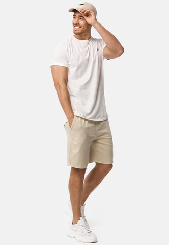 INDICODE JEANS Regular Hose in Beige