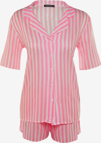 rožinė Trendyol Pižama: priekis