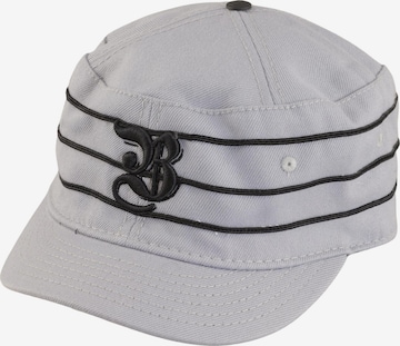 Brixton Hut oder Mütze L in Grau: Vorderseite