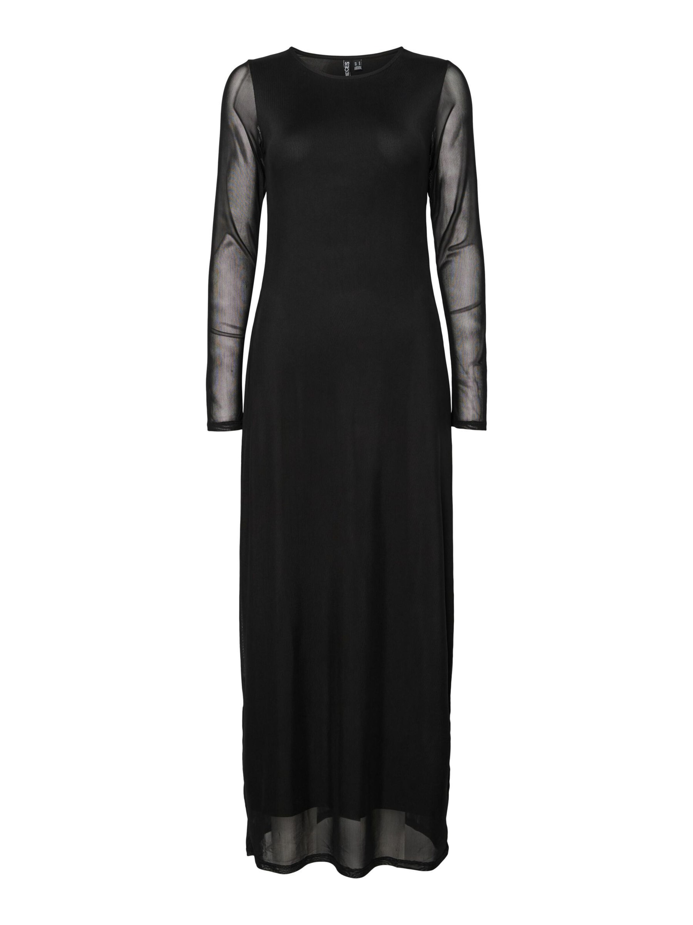 PIECES Jurk 'NOLIA ' in Zwart: voorkant