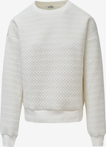 Salsa Jeans Sweatshirt in White: front