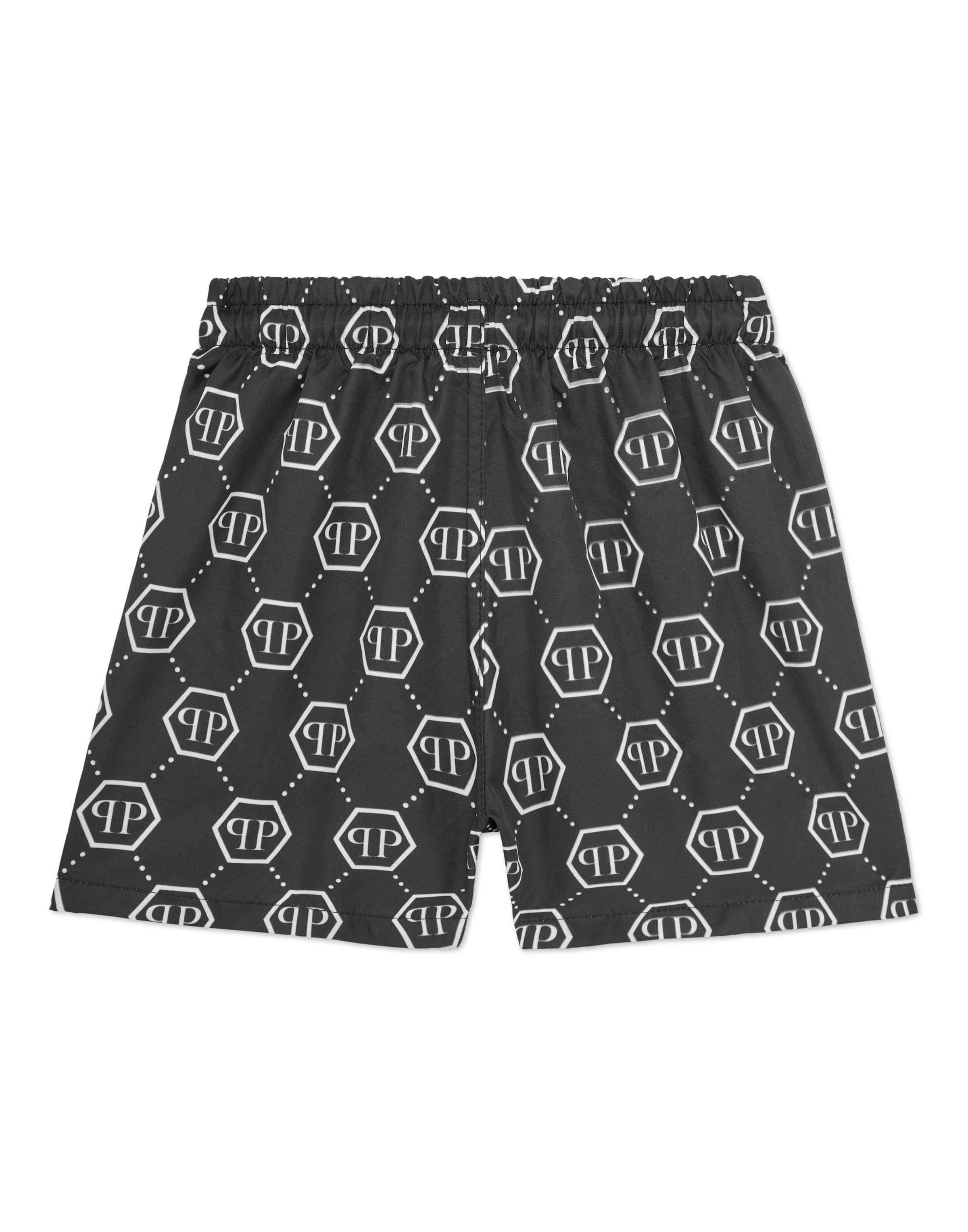 Philipp Plein Swimming shorts in Black