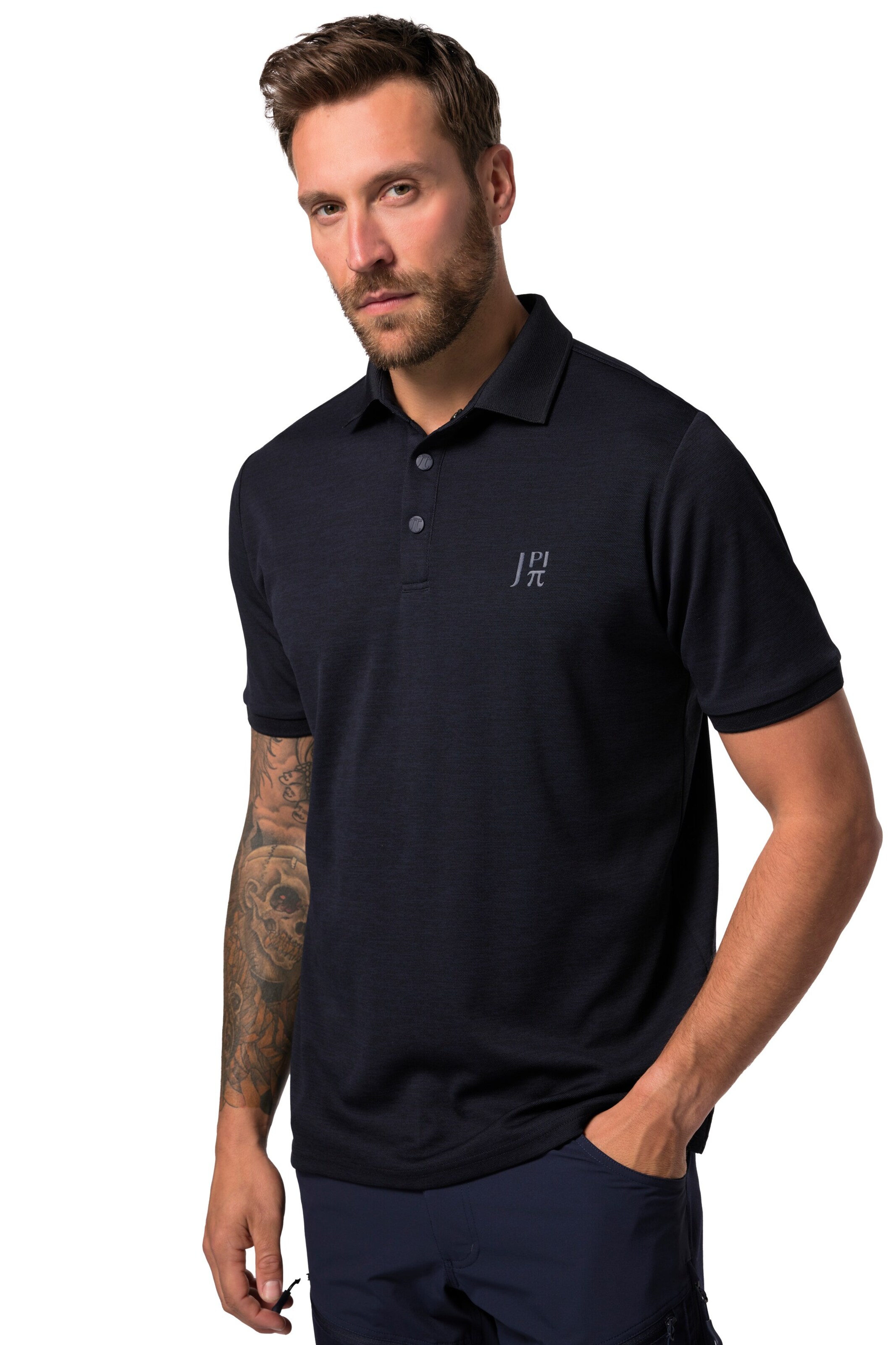 JAY-PI Shirt in Zwart: voorkant