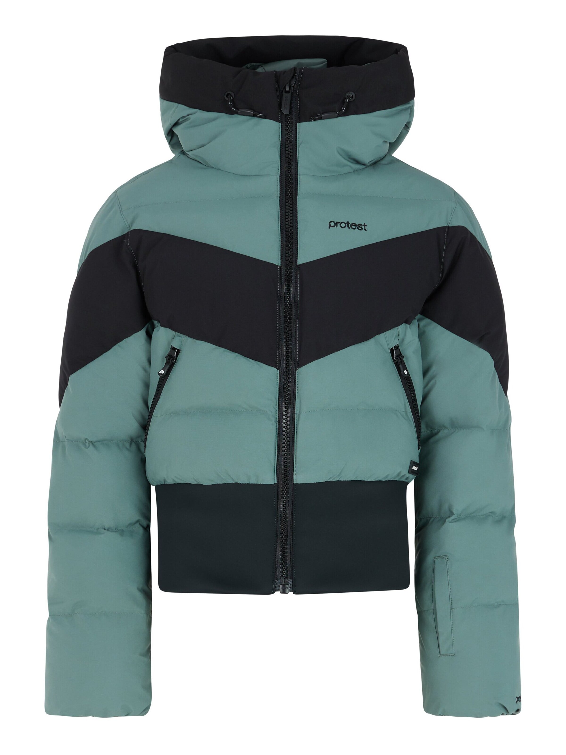 PROTEST Winter Jacket 'PRTMILOU JR' in Green: front
