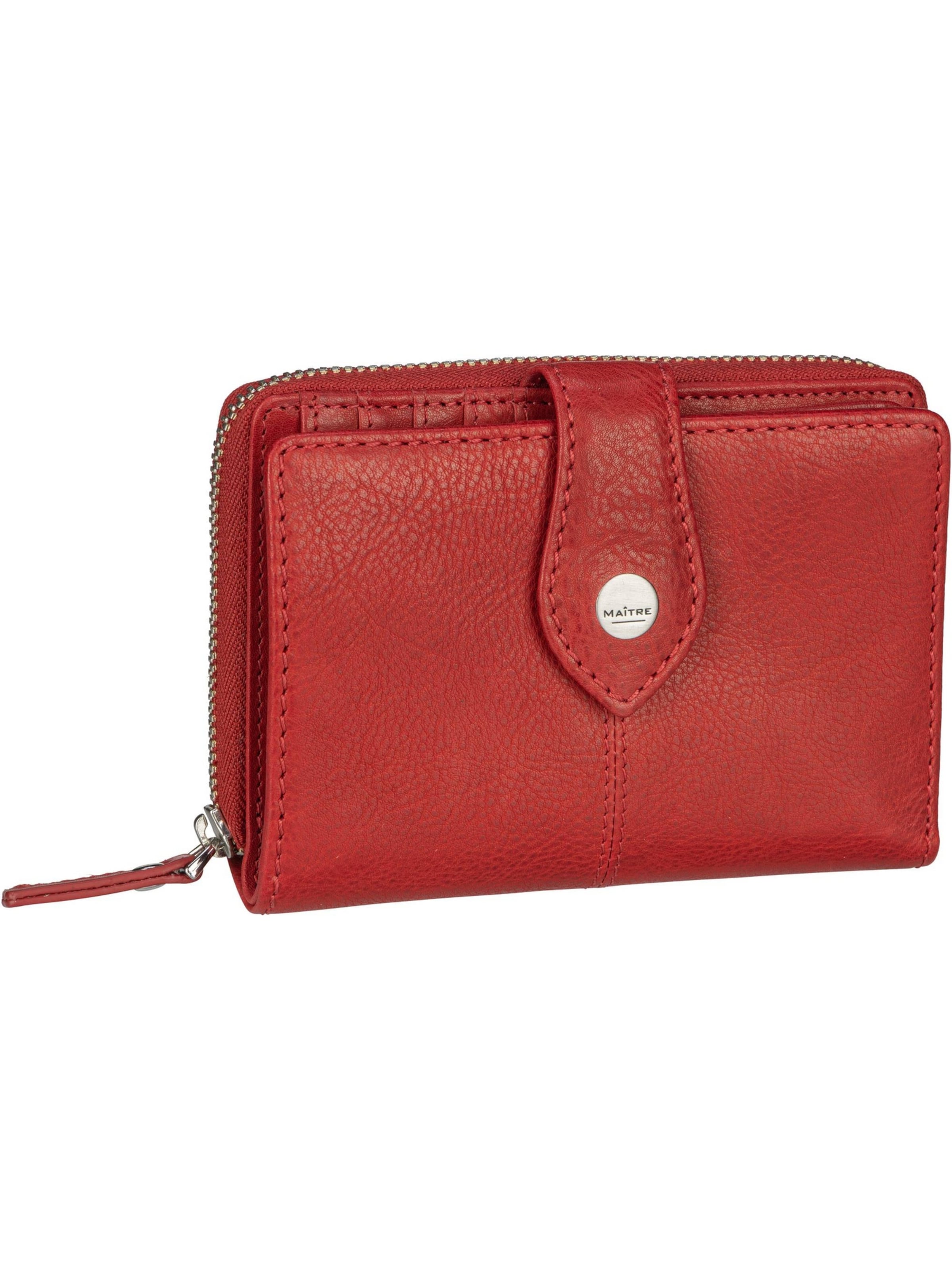 Maître Wallet 'Lemberg Diethilde' in Red: front