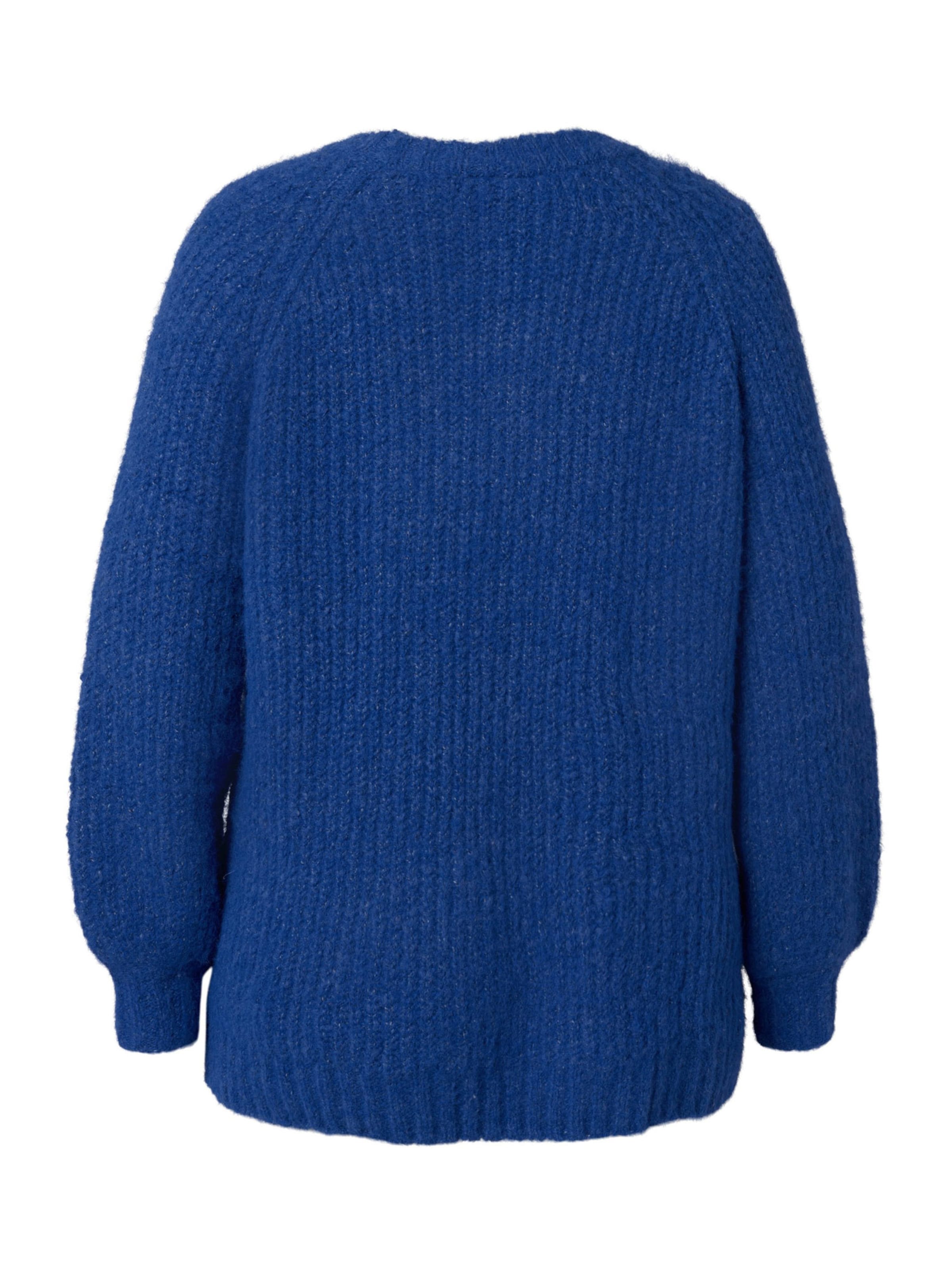 Pull over FRENCH Zizzi en Bleu Fonce ABOUT YOU
