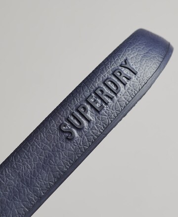 Mule Superdry en bleu