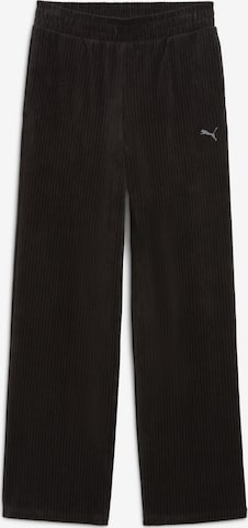 PUMA Broek 'Essentials Elevated' in Zwart: voorkant